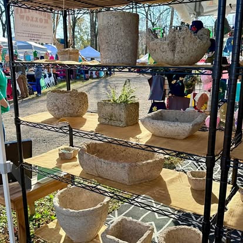 Hypertufa troughs & pots